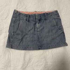 Denim skirt